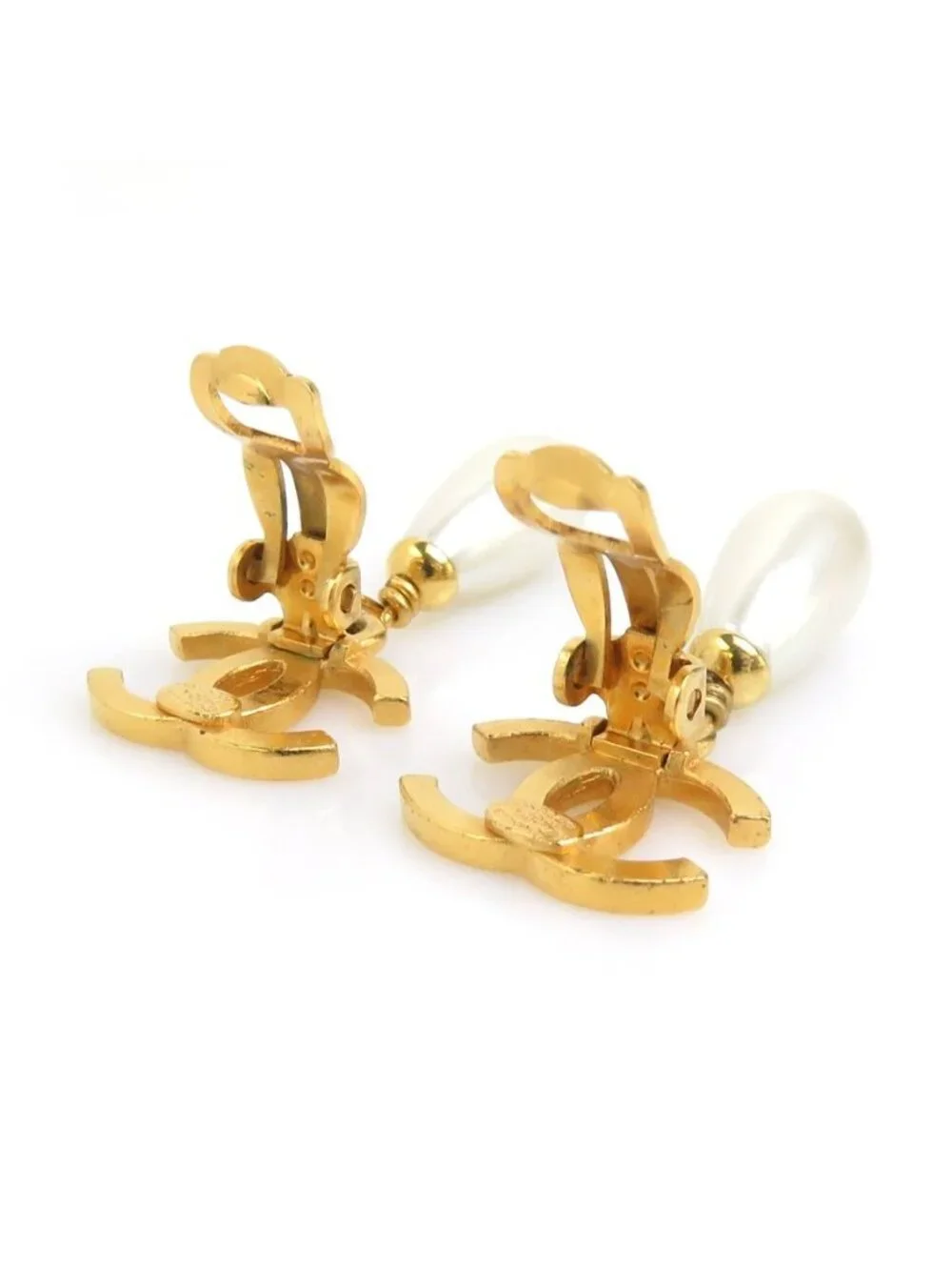Chanel Earrings CC Logo